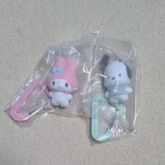 【マイメロディ・ポチャッコ】サンリオ カラフルカラビナマスコットチャーム