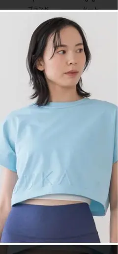 【SUKALA】ブラトップ付きエンボスTee Mサイズ