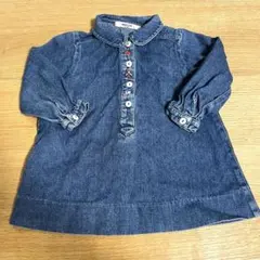 Familiar デニムシャツ 95cm