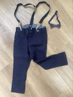 H&M フォーマルパンツ 98cm ネイビー