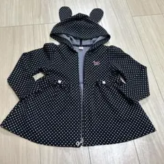 メゾピアノ　パーカー　うさみみ　100