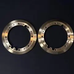 り*り様 FOSTEX P208 アダプターリング 2個セット、チタン製で未使用