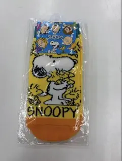 SNOOPY ソックス　イエロー　22〜24センチのサムネイル