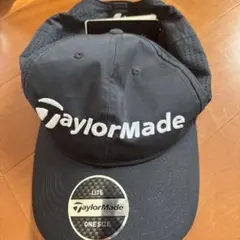 TaylorMade ゴルフ キャップ ブラック TB586