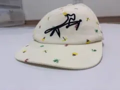昆虫柄刺繍 キャップ 帽子のサムネイル