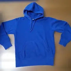 UNIQLO長袖パーカーブルー