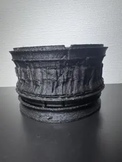【通気性抜群】3Dプリンター鉢 マットブラック PETG アガベ 塊根植物のサムネイル