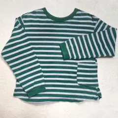 BREEZE　長袖Tシャツ　ロンT　ボーダー　140cm