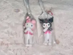 サンリオキャラクターズ ミニチュアチャーム マイメロディ クロミ セット