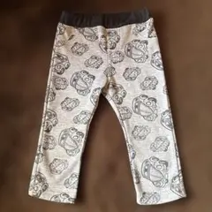 【4/2までの限定販売】車柄プリント グレーパンツ90