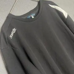 Kaepa 半袖Tシャツ ブラック メッシュ ワッフル調 L　ケイパ　シンプルのサムネイル