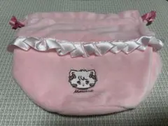 【最終値下げ中】LIL ala mode ムース巾着ポーチ