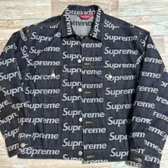 Supreme デニムジャケット ロゴプリントのサムネイル