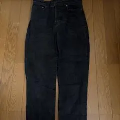 H&M ブラック ハイウエストデニム 32