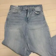 H&M LOOSE デニムパンツ ライトブルー 32/30 古着のサムネイル
