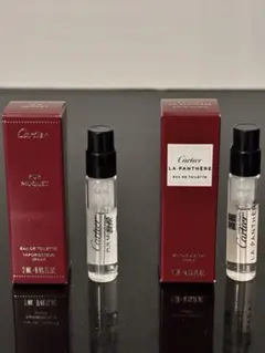 Cartier 香水サンプル 2セット　2ml