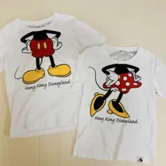 香港ディズニーランド Tシャツ ペアルック