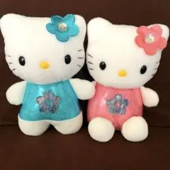 キティ　キラキラ　ぬいぐるみ　セット