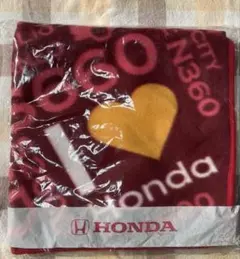 HONDA フリースブランケット 赤 I ❤️ 660