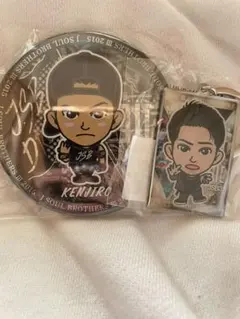 山下健二郎缶バッジ