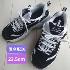 訳あり 【23.5cm】 SKECHERS D'Lites 厚底 スニーカー