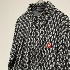 le coq sportif golf ルコックゴルフ ダイヤモチーフポロシャツ