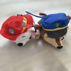 パウ・パトロール ぬいぐるみ チェイス　マーシャル