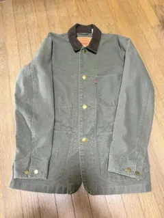 Levi'sリーバイス カバーオール ジャケット M　カーキのサムネイル