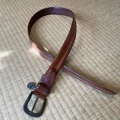 Timberland ブラウンレザーベルト