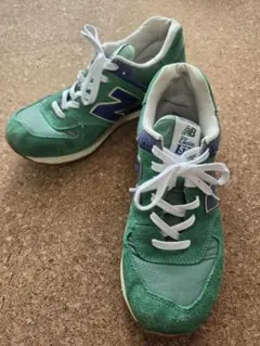 New Balance ML574VGR 27.5cm グリーン