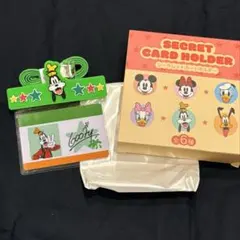 ディズニー【グーフィー】 シークレットカードホルダー ディズニーストア ランダム