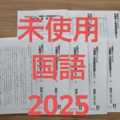 日能研　2025年 　最新版　育成テスト前期 2025年度日能研6年 育成テスト 公開模試 期間講習テスト 1年分 フル