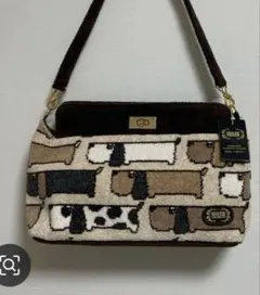 FEILER DOGS ショルダー ハンドバッグ 犬　ターンロック　2way