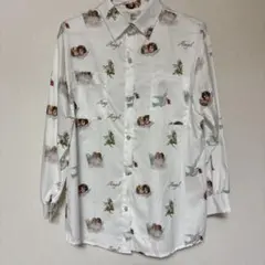 長袖　シャツ　天使　フリーサイズ
