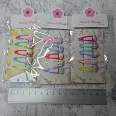 カラフル ヘアクリップ 15個セット