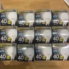 DOSHISHA Luminous LED 40W E26 12個