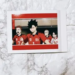 ハイキュー!!　ぱしゃこれ　ゴミ捨て場の決戦　黒尾鉄朗　犬岡　芝山　場面写