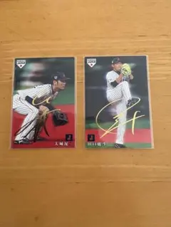 カルビー　プロ野球チップス　2019年　侍ジャパン　サイン　2枚セット