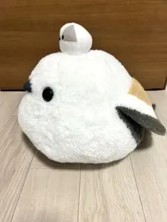 ふくふくシマエナガ　なかよしおやこ　カラフル　ウルトラBIG　ぬいぐるみ