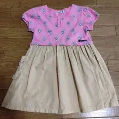 RAG MART 花柄 ワンピース キッズ 100cmのサムネイル