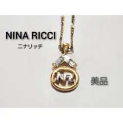【美品】NINA RICCI(ニナリッチ)　ゴールド　ネックレス