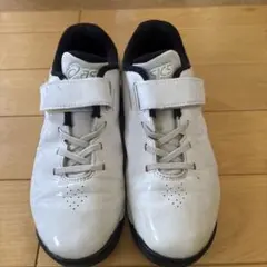 asics トレーニングシューズ ネイビー ベルクロ - メルカリ