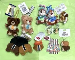 チップとデール　ぬいバ　ピン　キーチェーン　エコバッグ　ツムツム　新品