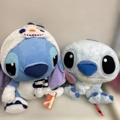 ディズニーストア 2024 ハロウィン スティッチ 骨 ガイコツ セット