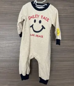 ベビー　ロンパース　裏起毛　90