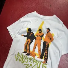 RUN DMC Tシャツ パープル Mサイズ - メルカリ