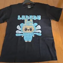 LABUBU キャラクター Tシャツ 黒