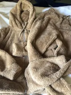 美品　POWER TO THE PEOPLEボア フリース セットアップ　L