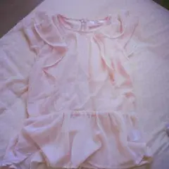 フリル エプロン風トップス似☆グレイル☆エブリン☆スナイデル☆ピンク リズリサ