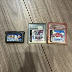 ゲームボーイ／ゲームボーイアドバンス用ソフトセット
